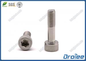 Quality Stainless Steel DIN 912 Knurled Socket Head Cap Screw, Half Thread for sale