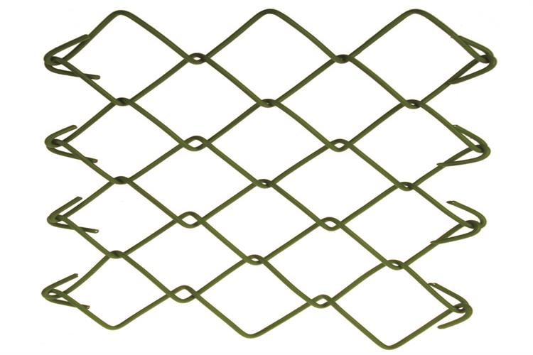 Quality PVC Coating Twisted Barb 3 feets Diamond Wire Mesh Fence for sale