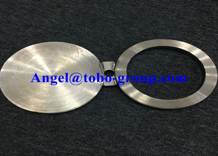 Quality Forged Flange Nickel Alloy NO8825 6''  CL150 Spectacle line blinds ASME B16.48 for sale
