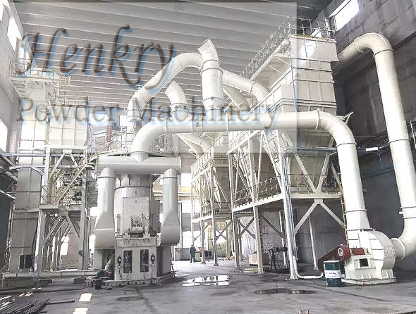 Quality 200-3000 Mesh Powder VRM Mill , Vertical Roller with Round Powder Shape for sale