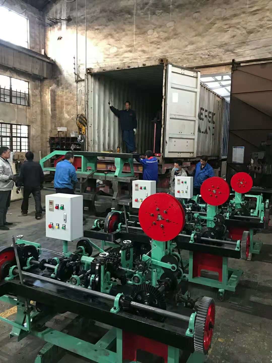 Quality Best Price  High Production Barbed Wire Mesh Making Machine Good Factory for sale