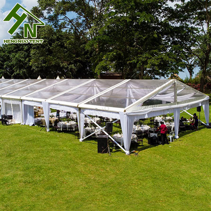 Quality Customized Waterproof PVC Clear Roof Marquee Tent 15x20 For Commercial Events for sale