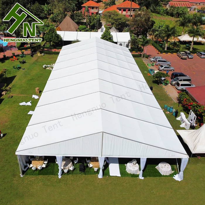 Quality 20x45m White Aluminum Frame Tent Clear Span Wedding Party Event for sale