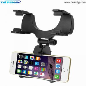 Quality For iPhone 6 6s Double Clip Car Mount, Easy-To-Use Universal Long Arm neck 360°Rotation Windshield Phone Holder for sale