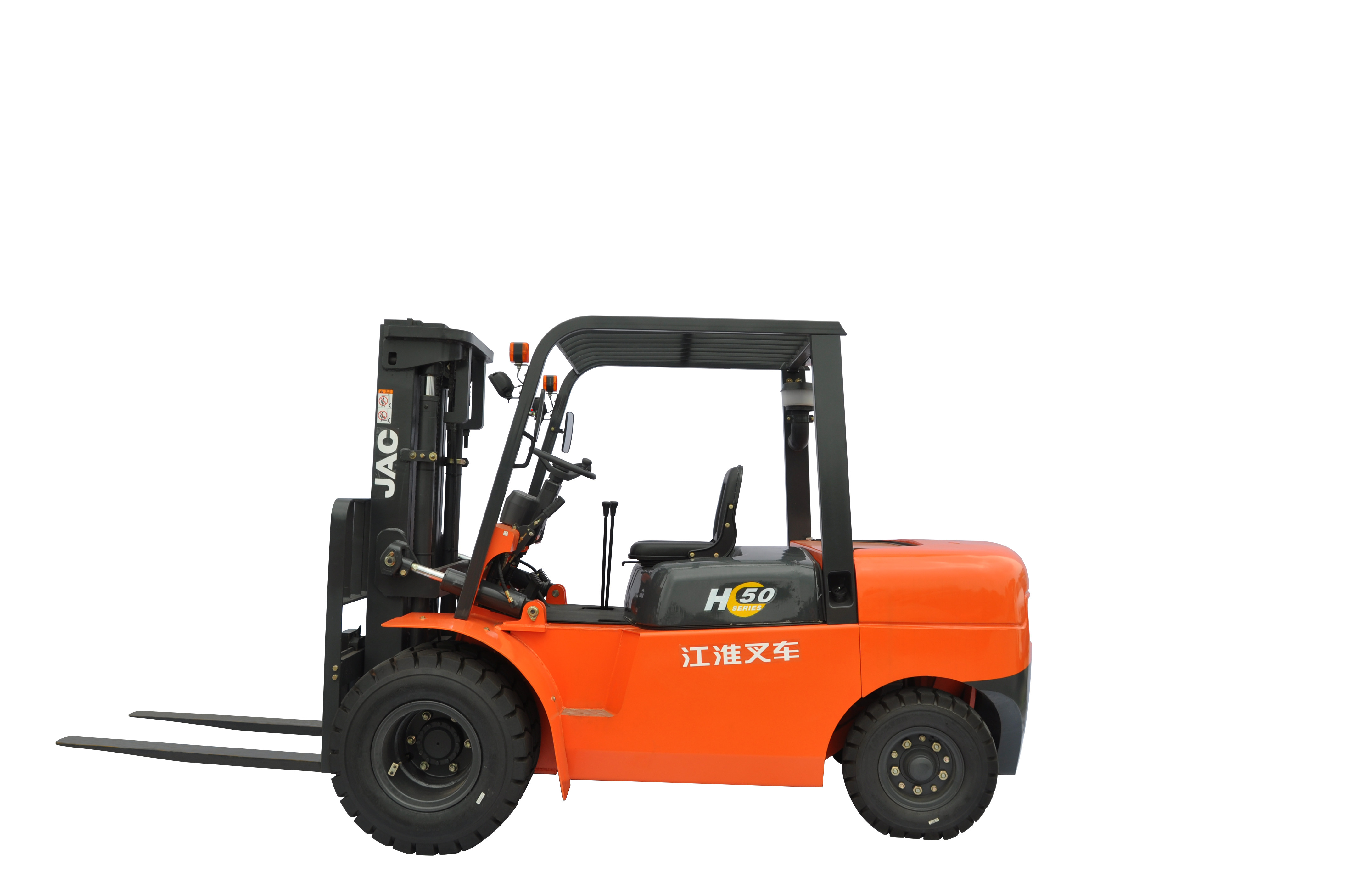 Quality Diesel Powered Heavy Duty Forklift , Load Capacity 6 Ton Forklift 3m - 6m Lift Height for sale