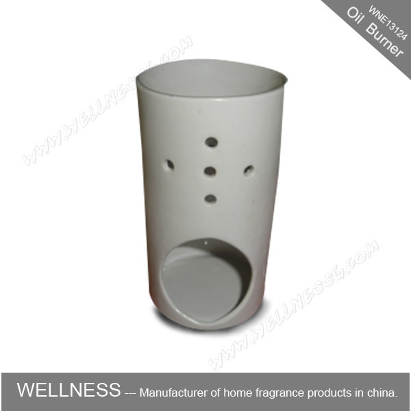 Quality White Scented Oil Burner Personalised Shaped For Beauty Care , Soothing Nerves for sale