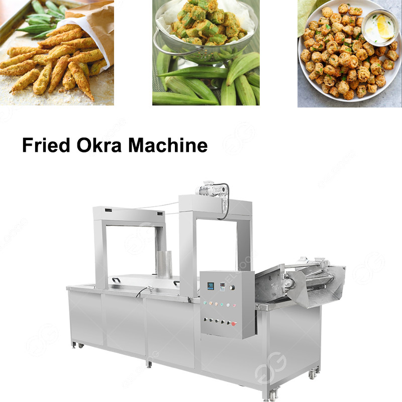 Buy cheap Stainless Steel Okra/Chicken Automatic Frying Machine Manufacturers from wholesalers