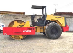Quality Used Dynapac CA251D Vibratory Smooth Drum Roller With Strong Power And Good Condition for sale