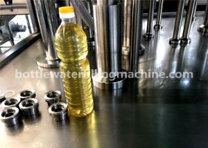 Quality 3000BPH Soybean Oil 1L Plastic Bottle Filling And Capping Machine 2-In-1 for sale