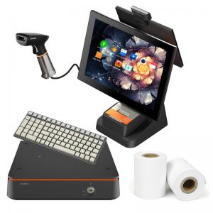 Quality All In One Supermarket Android POS Terminal With Printer Sunmi D2S 15.6" Touch Screen for sale
