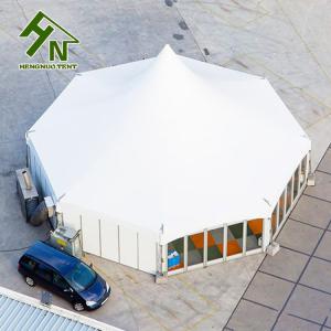 Quality Windproof Solid Sidewall Octagon Blackout Tent Multi Sided For Restaurant for sale