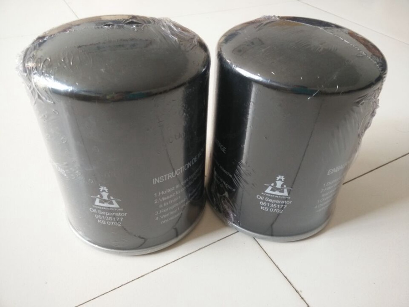 Quality Kaishan 55 - 75KW Screw Air Compressor Oil Filter Element 66135177 for sale