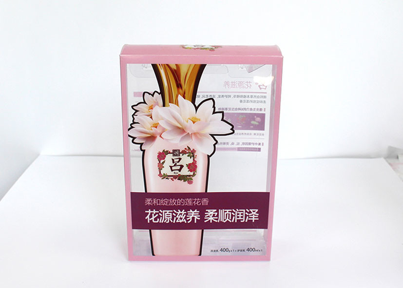 Shampoo Clear PVC Packaging Boxes