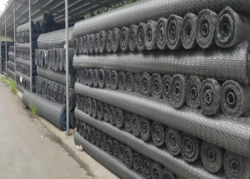 Quality Pavement Reinforcement 35kn Uniaxial Plastic Geogrid 3 Meters Width for sale
