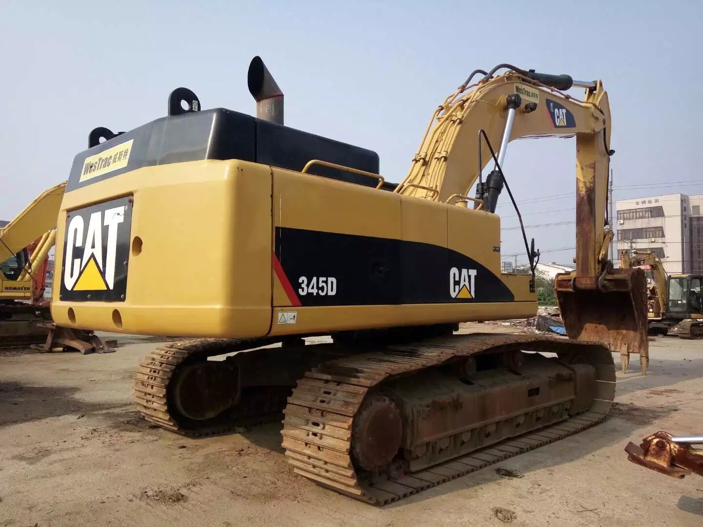 Quality original japan Used Caterpillar 345D Excavator for sale/Second hand cAT 345D crawler excavator in good condition for sale