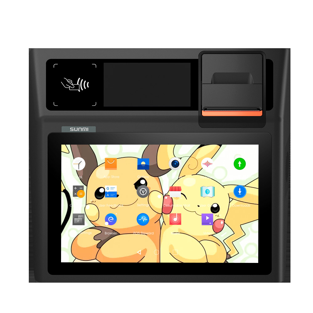 Quality Android 8.1 Smart Touch Screen POS Terminal For Cafeteria for sale