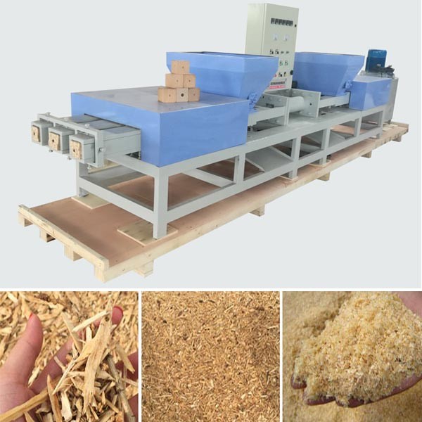 Quality Wood Shavings Sawdust Pallet Block Making Machine For Sale for sale