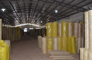 Quality Thermal Rockwool Pipe Insulation Light Weight Thickness 25mm - 100mm for sale
