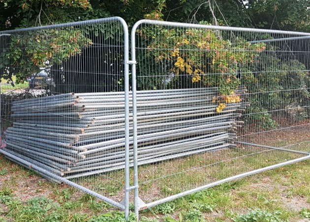 Quality 3.5m X 2m Hot Dip Galvanized Temporary Mesh Fencing Panels for sale