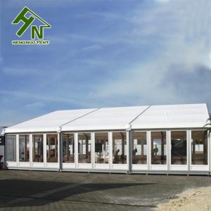 Quality 20m Length Aluminum Frame Tent White Wedding Marquee for sale