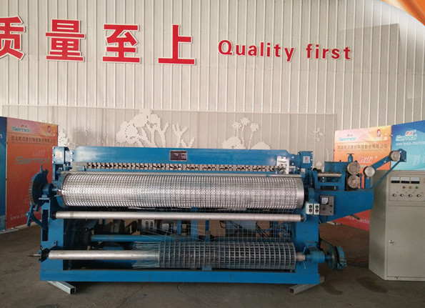 Quality 2m width full Automatic Welded Wire Roll Mesh Welding Machine Manufacture for sale
