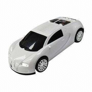 Buy Cool Mini Speaker with Bugatti Car Shape, support FM radio/MP3 Player  at wholesale prices