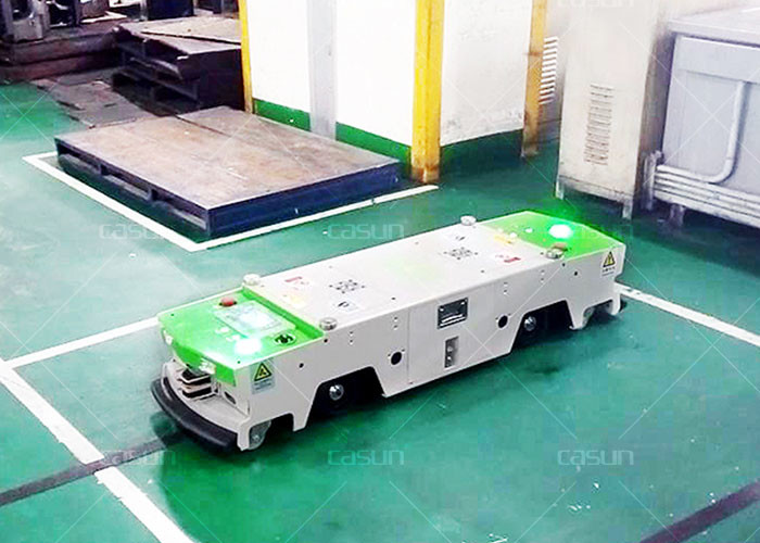 WIFI Communication Bi Directional Tunnel AGV Vehicle With ±10mm Guiding Accuracy