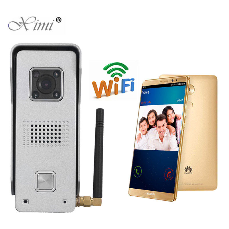 Quality Good Quality Waterproof Metal Case WIFI Remote Control Video Door Bell Internet WIFI Video Door Phone for sale