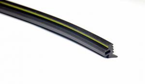 Quality 50-80SHA Co-Extruded Window Door Seals , Black Chemical Resistance for sale