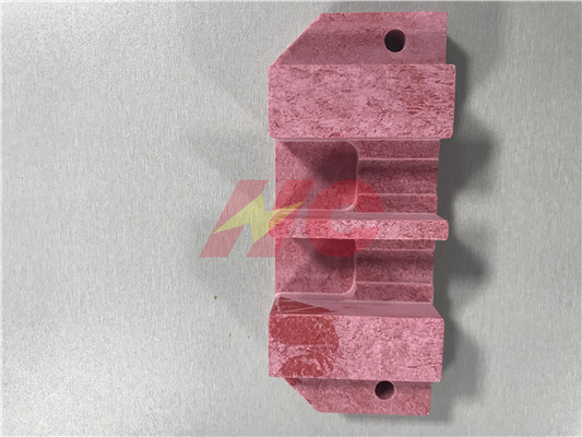 Quality Red GPO3 machined parts have high tolerance，upgm203 CNC machining parts for sale