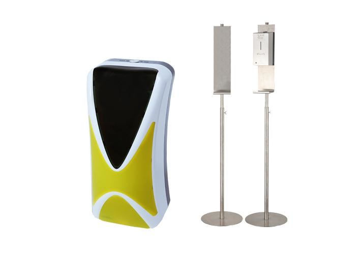 Quality ABS Plastic Hand Sanitizer Stand 1200ml For Automatic Hand Sanitizer Dispenser for sale