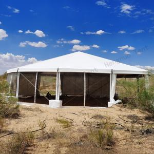 Quality Outsunny Circle Catering Multi Sided Tent Marquee Octagonal Waterproof Material for sale