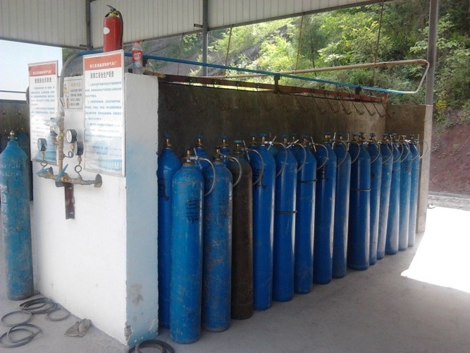 Buy cheap Liquid Air Gas Separation Plant , Skid-mounted Oxygen Plant Filling Cylinder from wholesalers