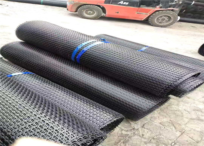 Quality High Strength Reinforcement Basalt Fiber Geogrid Bitumen Coating for sale