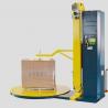 Buy cheap Grey and Blue Automatic Pallet Shrink Wrap Machine With PLC System from wholesalers