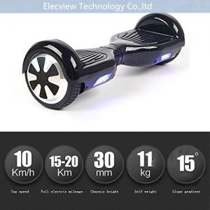 Quality 6.5 inch classic blue two wheel hoverboard self balancing scooter bluetooth LED lighting for sale