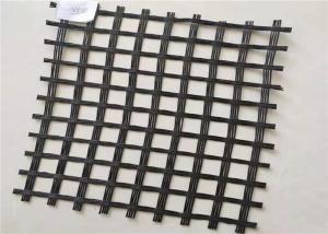 Quality Heat Resistant Bidirectional Glass Fiber Geogrid For Road Reinforcement for sale