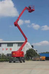 Quality 12m AC Diesel Gasoline small boom lifts for sale