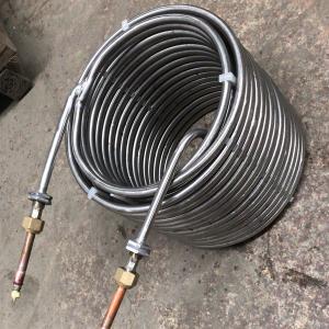 Quality Immersion Coiled Tube Heat Exchanger Wort Chiller Stainless Steel for sale