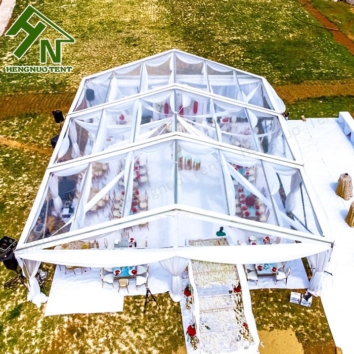 Quality Outdoor Event Roof White 10x20 Clear Wedding Marquee Tent SGS CE Certificate for sale