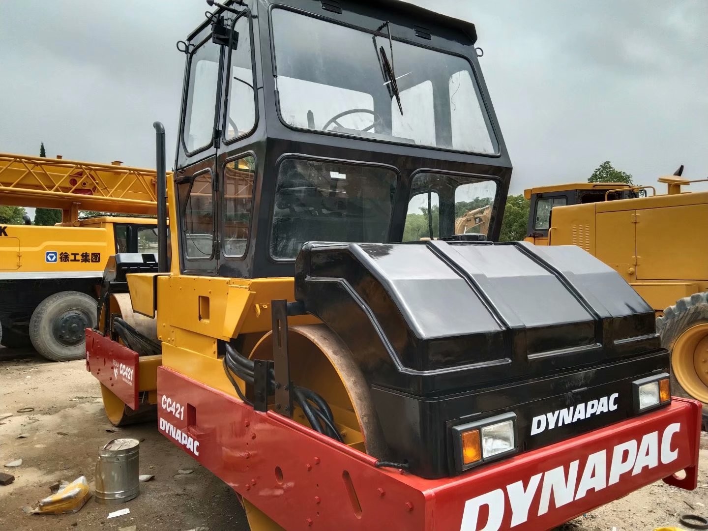 Quality Used Dynapac CC421 Douable Drum Road Roller Made in Sweden/Used Douable Drum Road Roller In Good Condition for sale