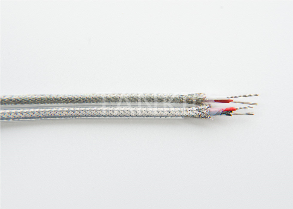 Quality K Type Extension Thermocouple Wire Stainless Steel Shield Wire for sale