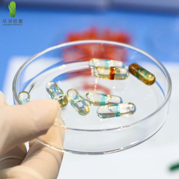 Buy Transparent Empty Vegetable HPMC Liquid Filled Capsule Halal Plant Based Capsule for Probiotics Medicine Herbs at wholesale prices
