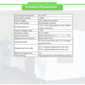 UBZD3000Y UNIVO Acceleration Speed Detection Vibration Instruments with High
