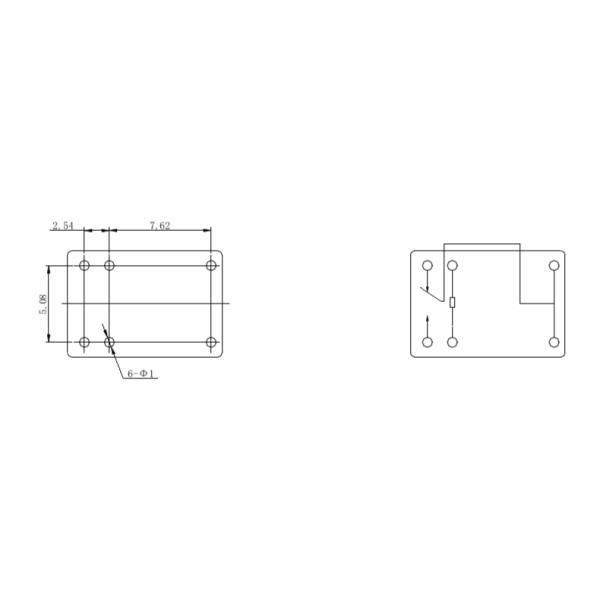 Light Weight Miniature Signal Relay , 23F Omron G5V 1 Relay SPDT 2A 120VAC