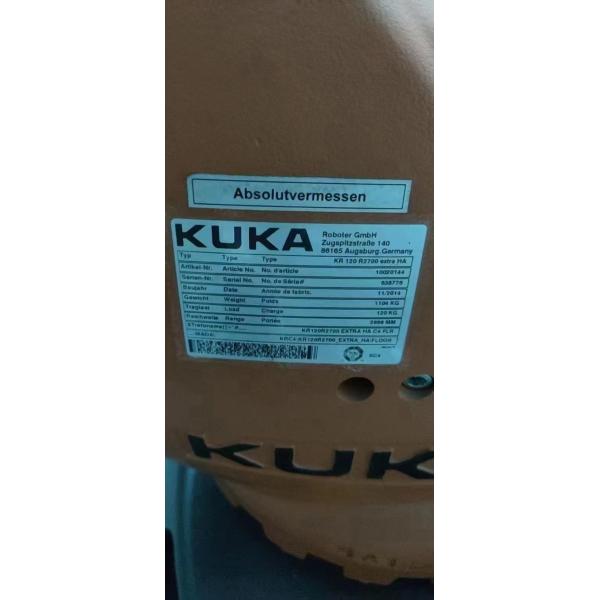 KR120 R2700 Used KUKA Robot With Cabinet Teach Pendant Second Hand 9.9 New