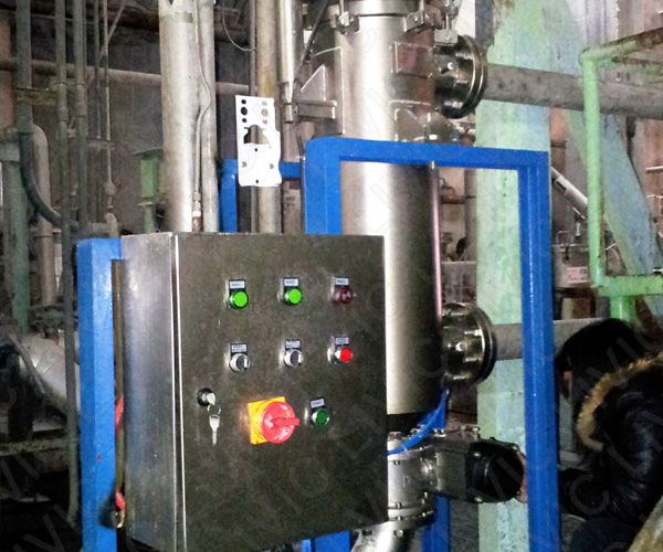 Automatic Scraper Filter 1.0 MPa 200℃ Self Cleaning For Palm Oil Filtration