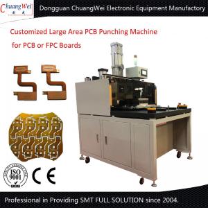 Quality Customized PCB Punching Equipment for LED Panel Boards,FR4 Boards Punch Machine for sale