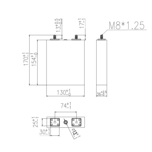 50AH 100ah 280ah 3.2v Lithium Lifepo4 Battery Cells Prismatic For Solar Light Storage