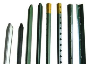 Quality 2m Length Green Metal Fence Post T Type Y Type U Type for sale
